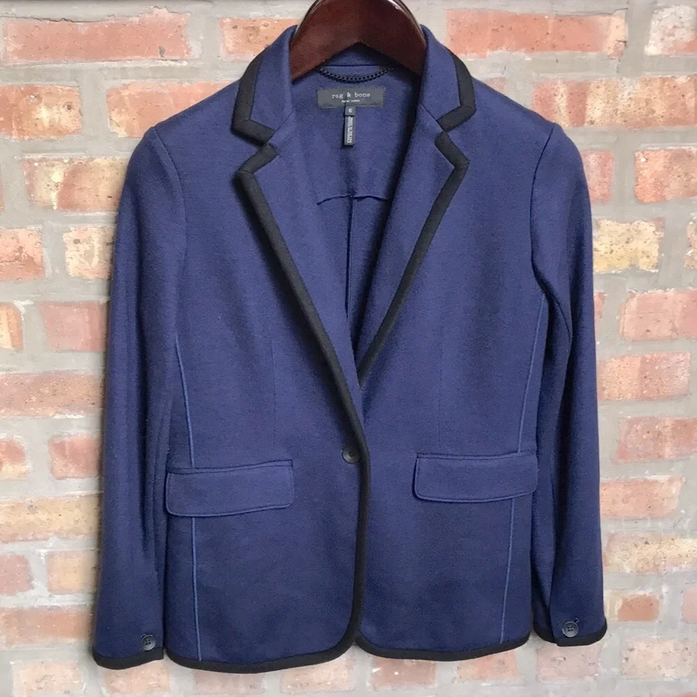 rag & bone amazing stretchy wool jacket - Picture 1 of 16